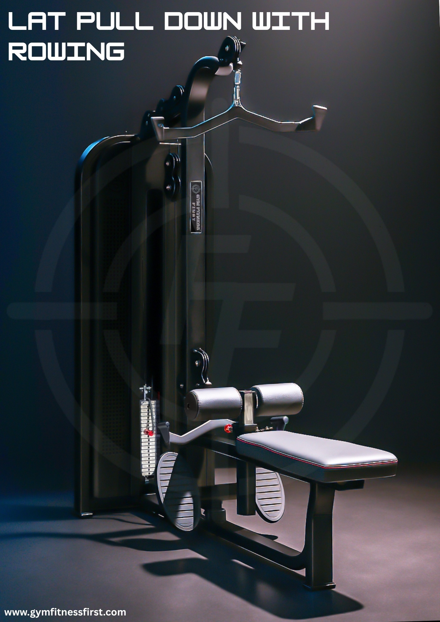 LAT PULL DOWN WITH ROWING